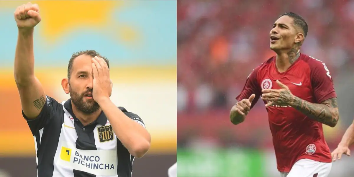 Hernán Barcos se convirtió en un alto referente del plantel de Alianza Lima y pide la presencia de Paolo Guerrero.