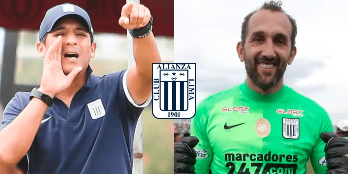 Hernán Barcos venía de una lesión y Guillermo Salas decidió que pasará con el delantero de Alianza Lima