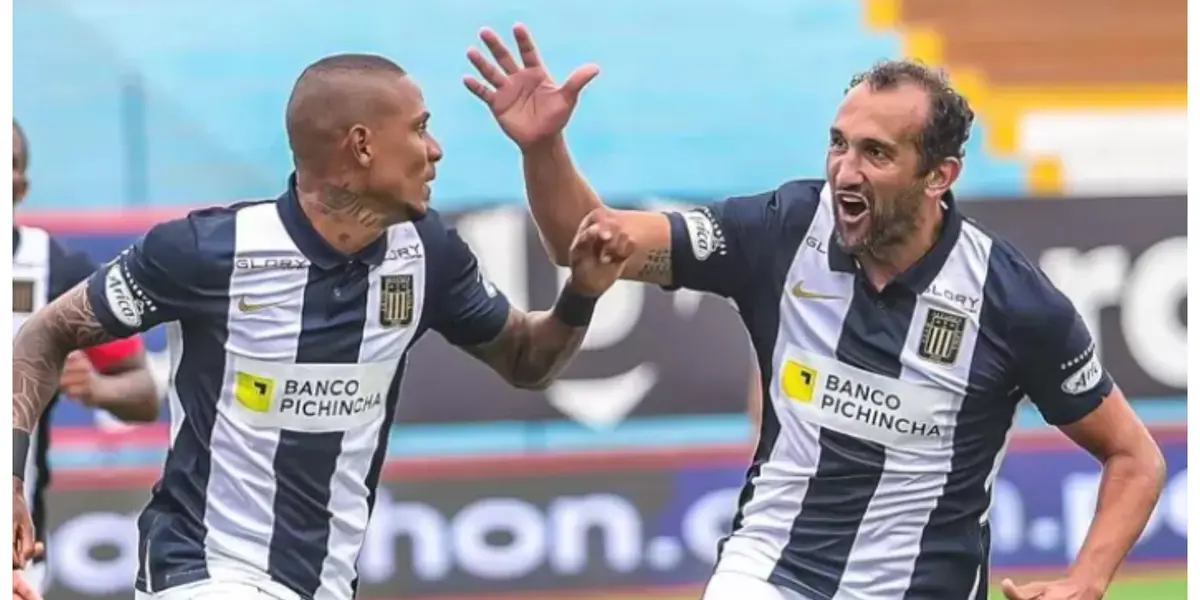 Hernán Barcos y Arley Rodríguez. FOTO: Antena2