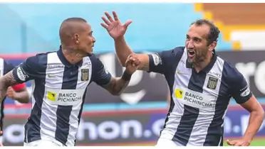 Hernán Barcos y Arley Rodríguez. FOTO: Antena2