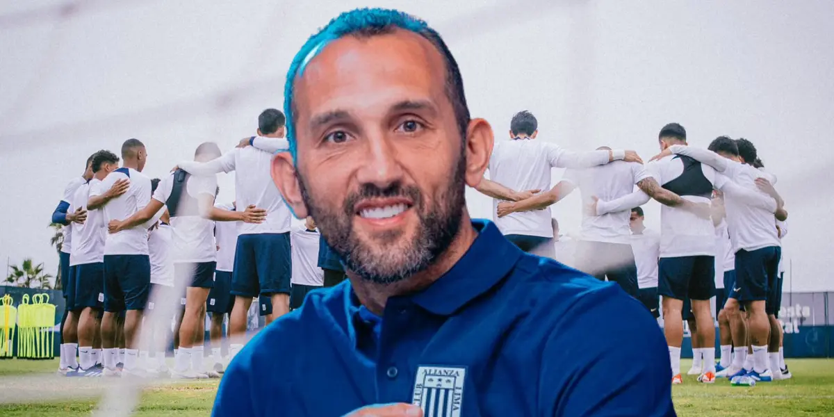 Hernán Barcos y el jugador que destaca en Alianza Lima
