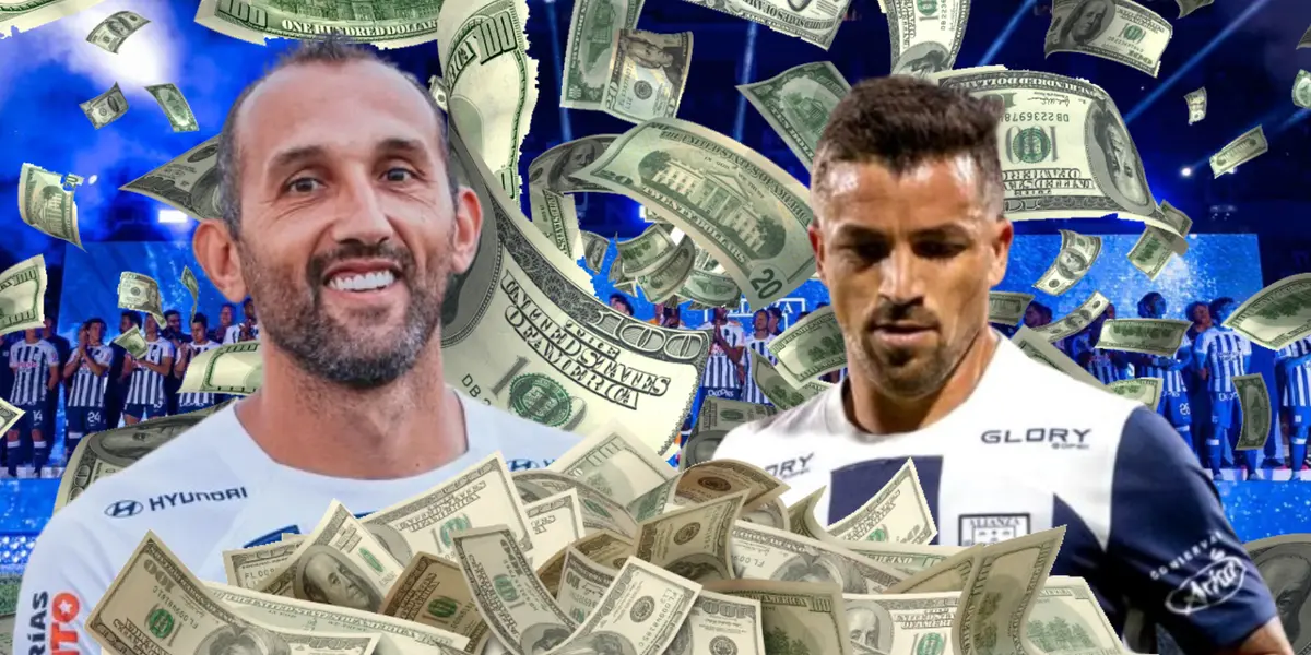 Hernán Barcos y Gabriel Costa y lo que ganan en Alianza Lima