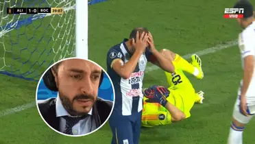 Hernán Barcos y Pablo Giralt (Foto: Captura)