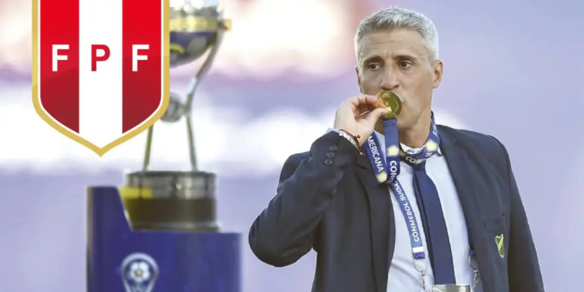 Hernán Crespo es uno de los candidatos a ponerse el buzo de Perú