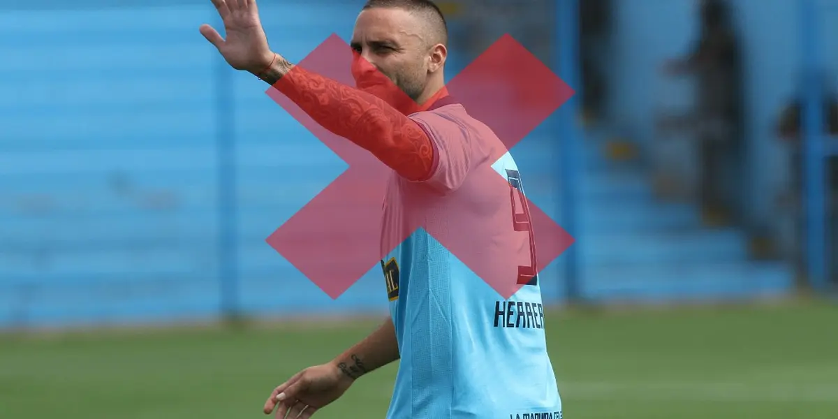 Herrera sí quiso volver a Cristal, pero desde la dirigencia no hubo la mejor disposición