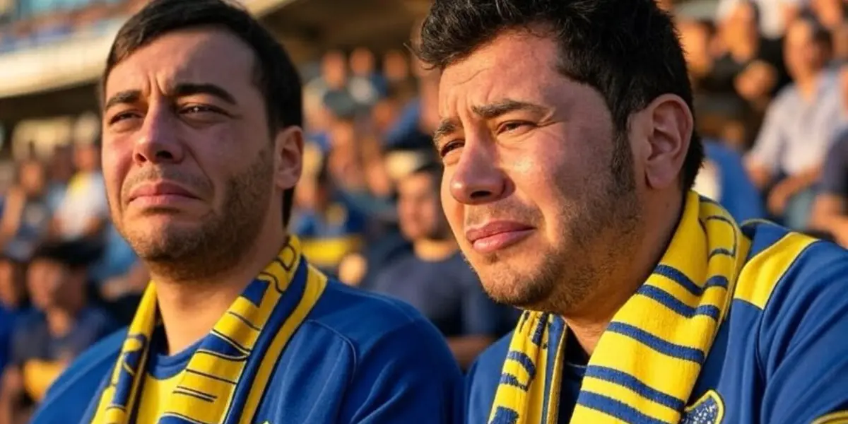 Hinchas de Boca. FOTO: Imagen con Inteligencia Artificial GROK