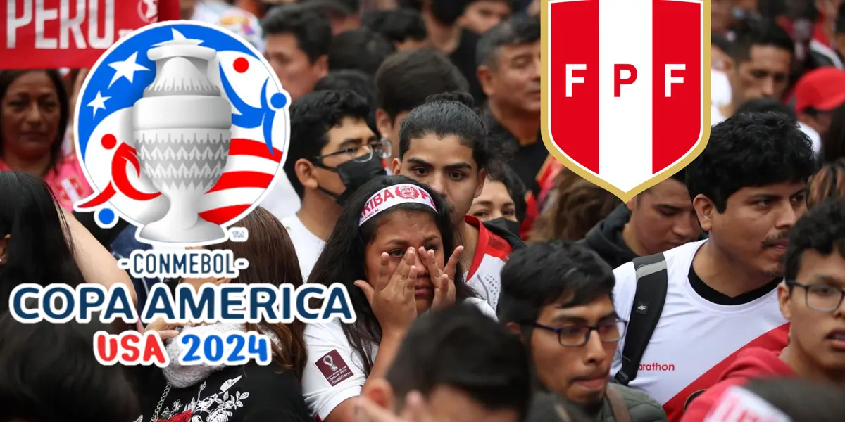 Hinchas de la Selección Peruana tristes