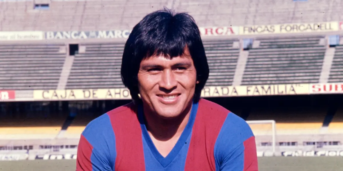 Hugo Sotil (Foto: Barcelona)