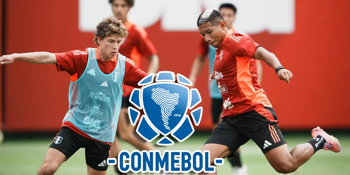 Ian Wisdom y Edison Flores (Foto: Facebook Selección Peruana).