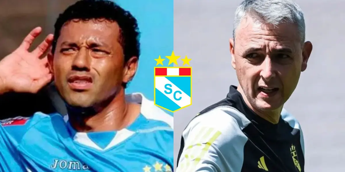 Ícono celeste disparó contra el técnico brasileño de Sporting Cristal
