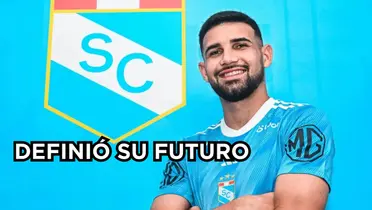 Ignácio da Silva con la camiseta de Sporting Cristal.