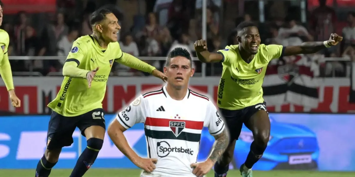 Imagen viene siendo viral en redes sociales. LDU a semifinales de la Copa Sudamericana. 