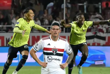 Imagen viene siendo viral en redes sociales. LDU a semifinales de la Copa Sudamericana.