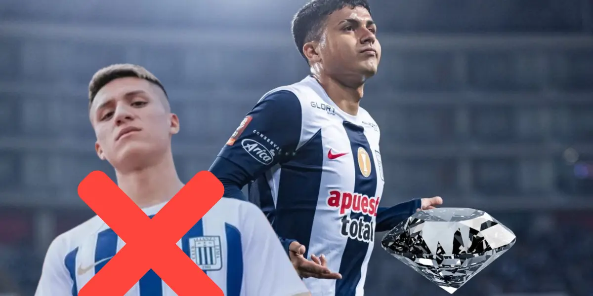 Jairo Concha con la camiseta de Alianza Lima.