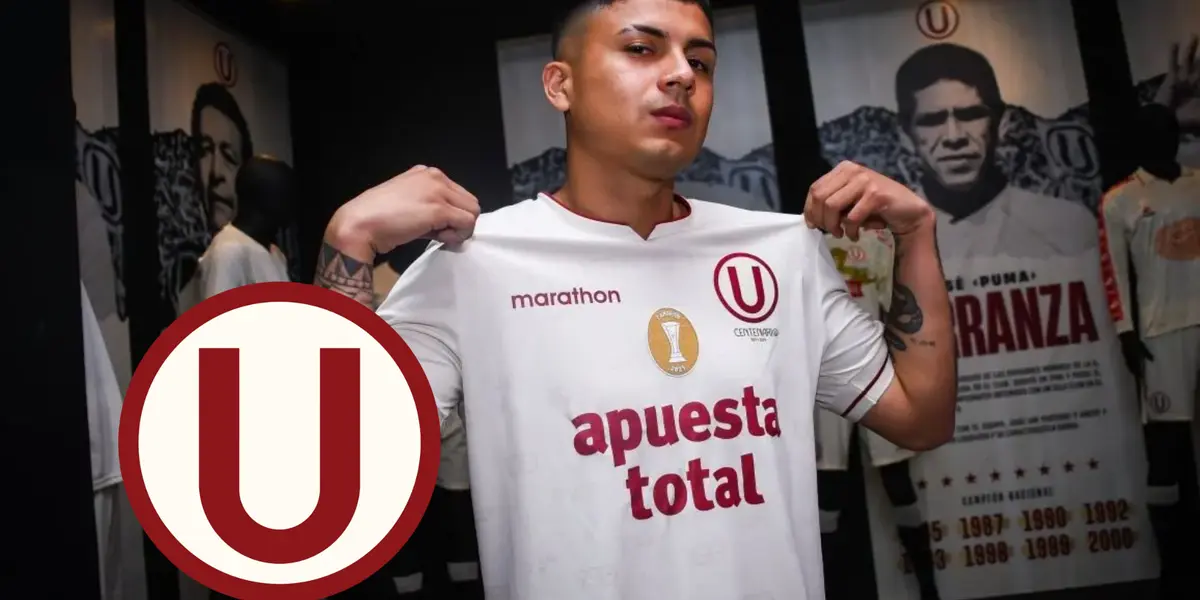 Jairo Concha fue presentado como nuevo jugador de Universitario de Deportes