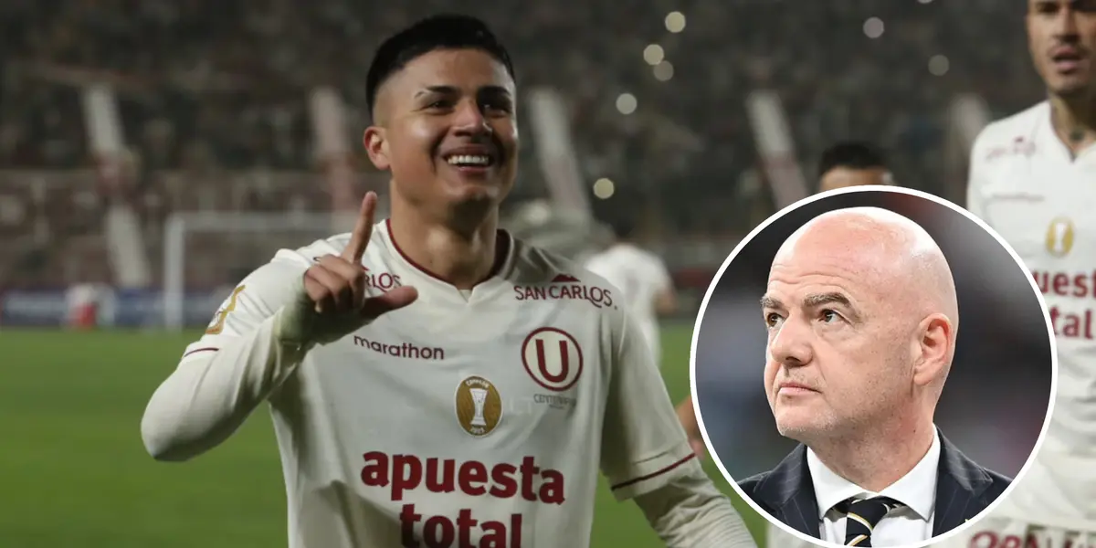 Jairo Concha - Gianni Infantino (Foto: Grupo El Comercio)