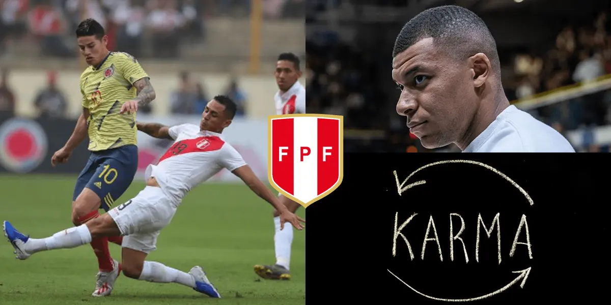 James Rodríguez se burló de la Selección Peruana, pero recibió el Karma