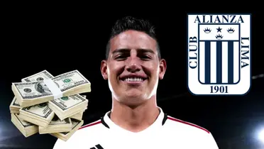 James Rodríguez sonriendo (Foto: Publimetro)