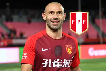 Javier Mascherano le dio un regalo de lujo a un jugador peruano.