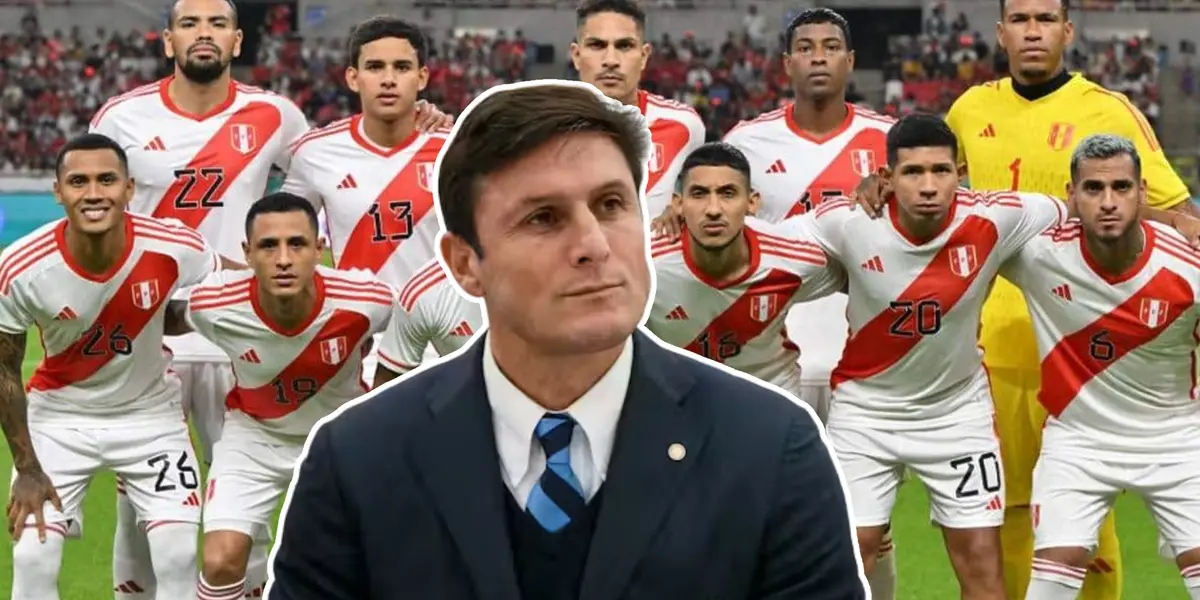 Javier Zanetti - Selección Peruana (Foto: Selección Peruana)