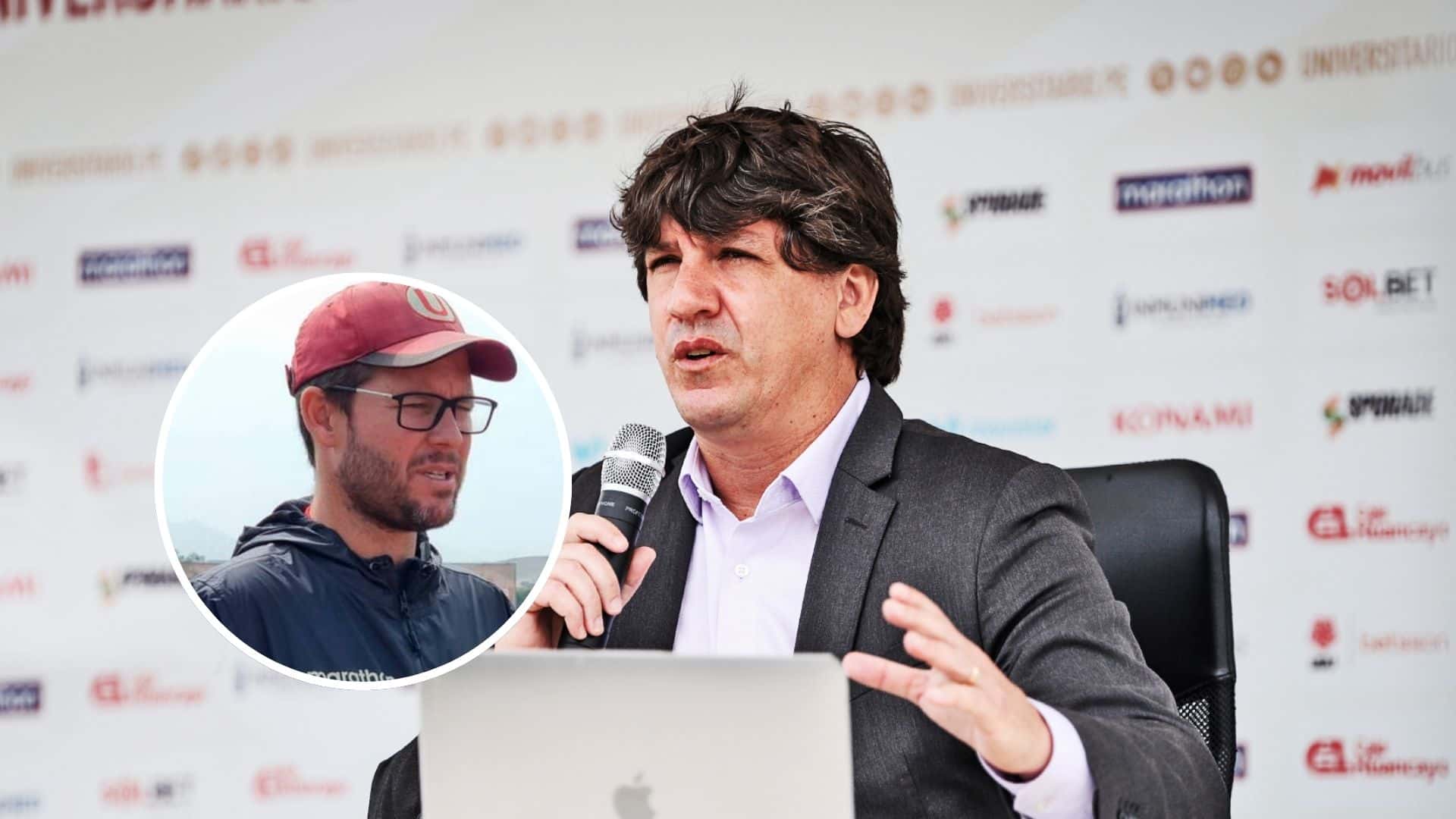 Jean Ferrari - Manuel Barreto (Foto: X de Universitario)