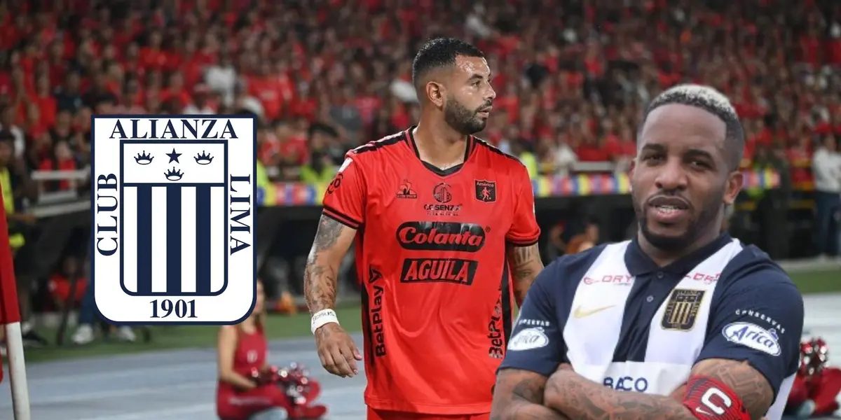 Jefferson Farfán - Edwin Cardona (Foto: ESPN)