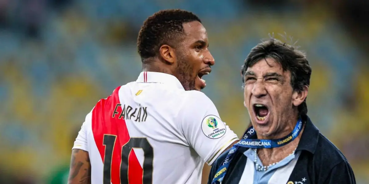 Jefferson Farfán - Gustavo Costas (Foto: La Bicolor)