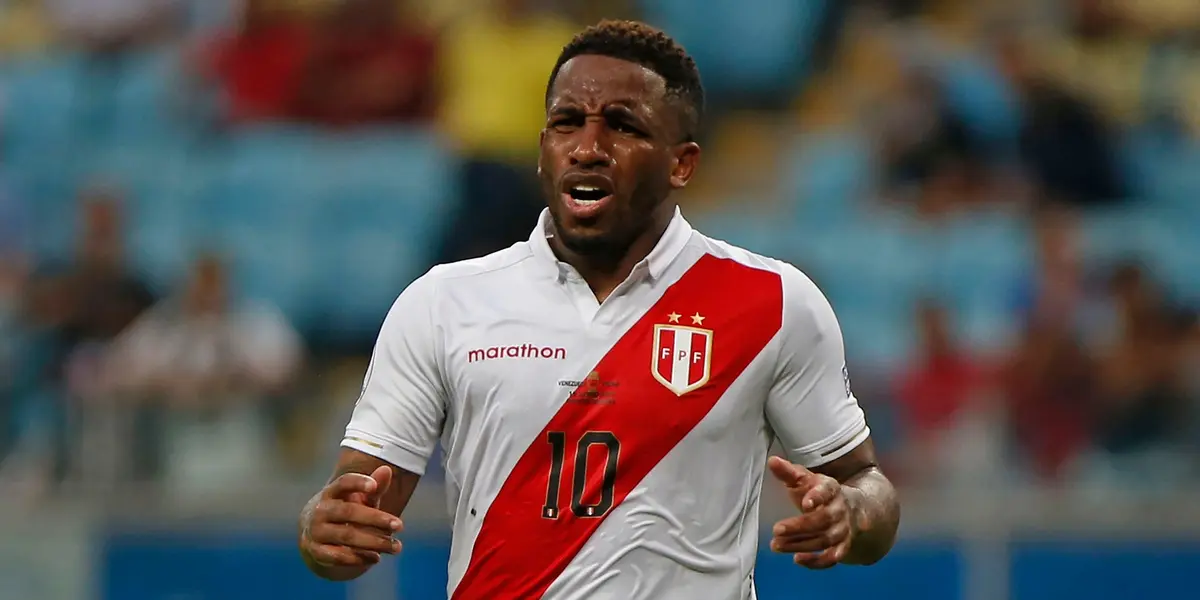 Jefferson Farfán jugando para la Selección de Peru en 2019. FOTO: Infobae.