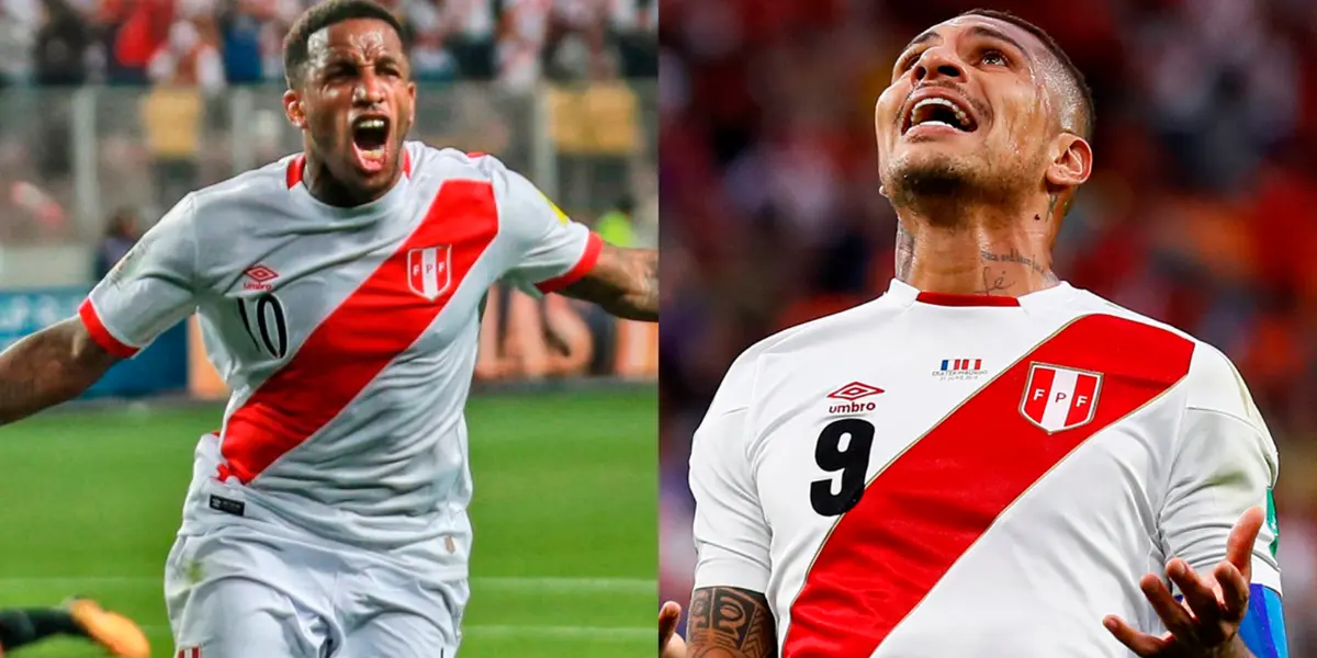 Jefferson Farfán le da una dura lección a Paolo Guerrero