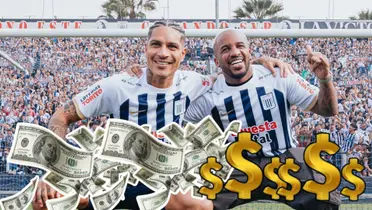 Jefferson Farfán - Paolo Guerrero (Foto: Club Alianza Lima)