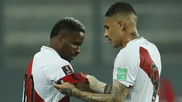 Jefferson Farfán - Paolo Guerrero (Foto: Infobae)