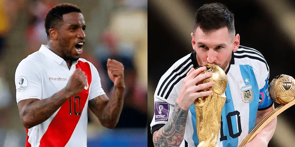 Jefferson Farfán no podía dejar escapar la oportunidad de mandarle un mensaje a Lionel Messi