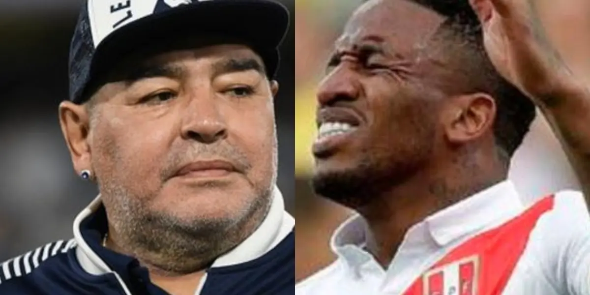 Jefferson nunca pudo cumplirle un sueño a Diego Maradona.