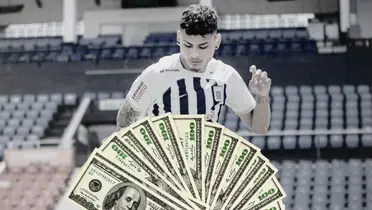 Jeriel De Santis en su presentación en Alianza Lima