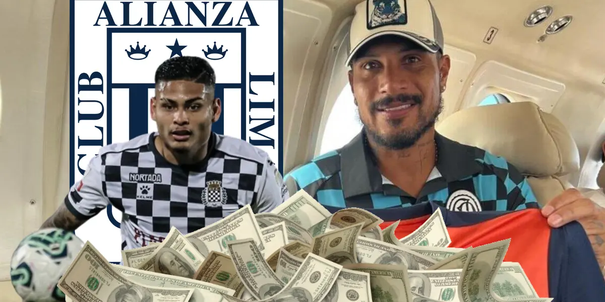 Jeriel De Santis jugará en Alianza Lima y Paolo Guerrero en César Vallejo