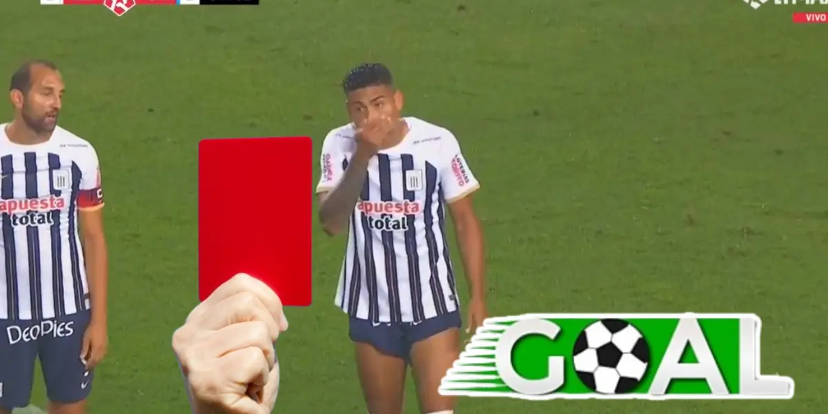 Jeriel De Santis luego de ser expulsado (Foto: Captura)