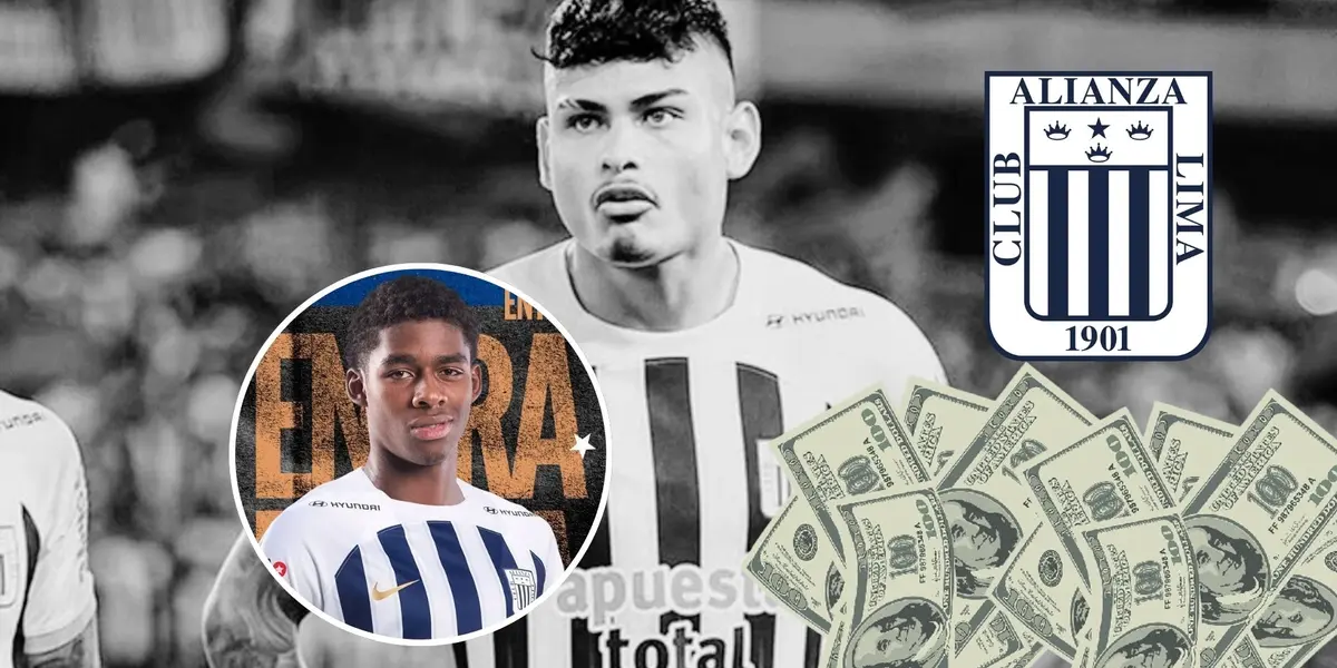 Jeriel De Santis - Víctor Guzmán (Foto: Club Alianza Lima)