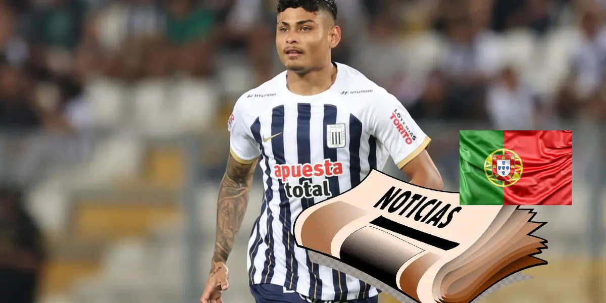 Jeriel De Santis vistiendo la camiseta de Sporting Cristal