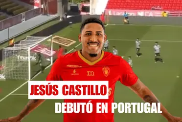 Jesús Castillo debutó en la Liga de Portugal en una tremenda goleada