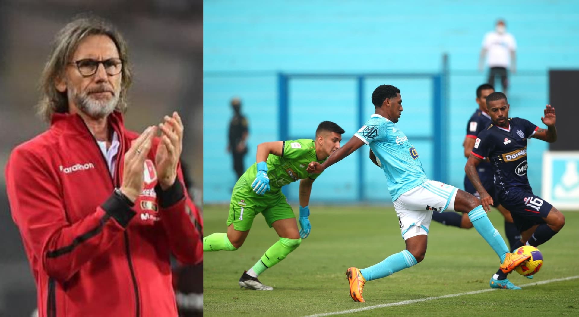 Jesús Castillo se jugó un partidazo en la victoria celeste 4-1 sobre la USMP