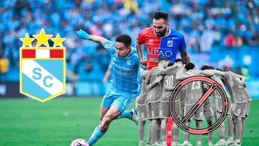 Jesús Pretell - Pablo Míguez (Foto: Club Sporting Cristal )