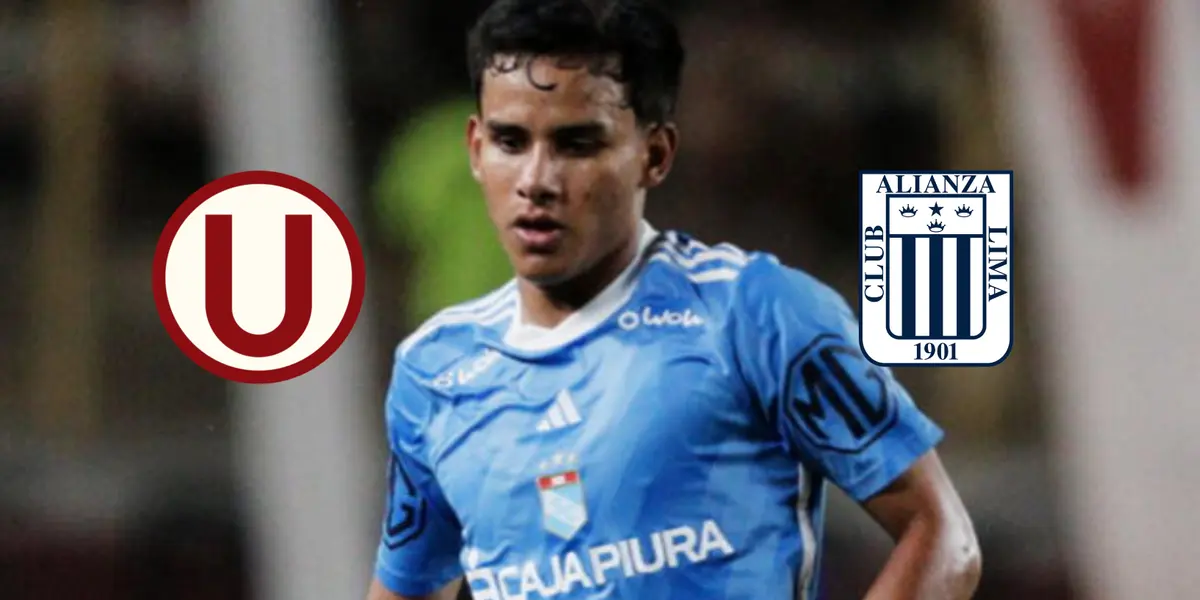 Jhilmar Lora con la camiseta de Sporting Cristal.