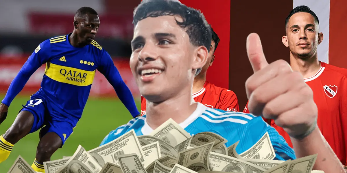 Jhilmar Lora está siendo seguido por el cuadro de Independiente de Avellaneda