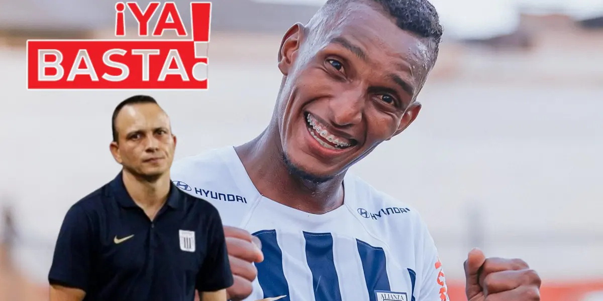 Jiovany Ramos sonríe, mientras Alejandro Restrepo está serio