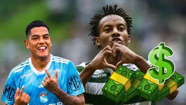 Joao Grimaldo - André Carrillo (Foto: SPORT)