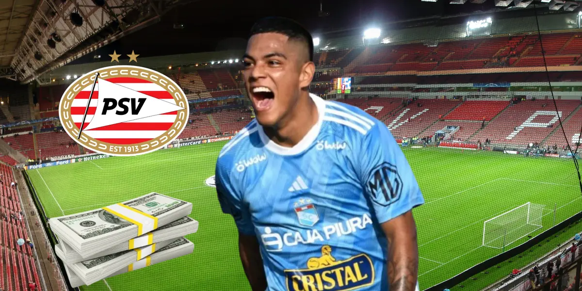 Joao Grimaldo con la camiseta de Sporting Cristal. FOTO: Wikipedia