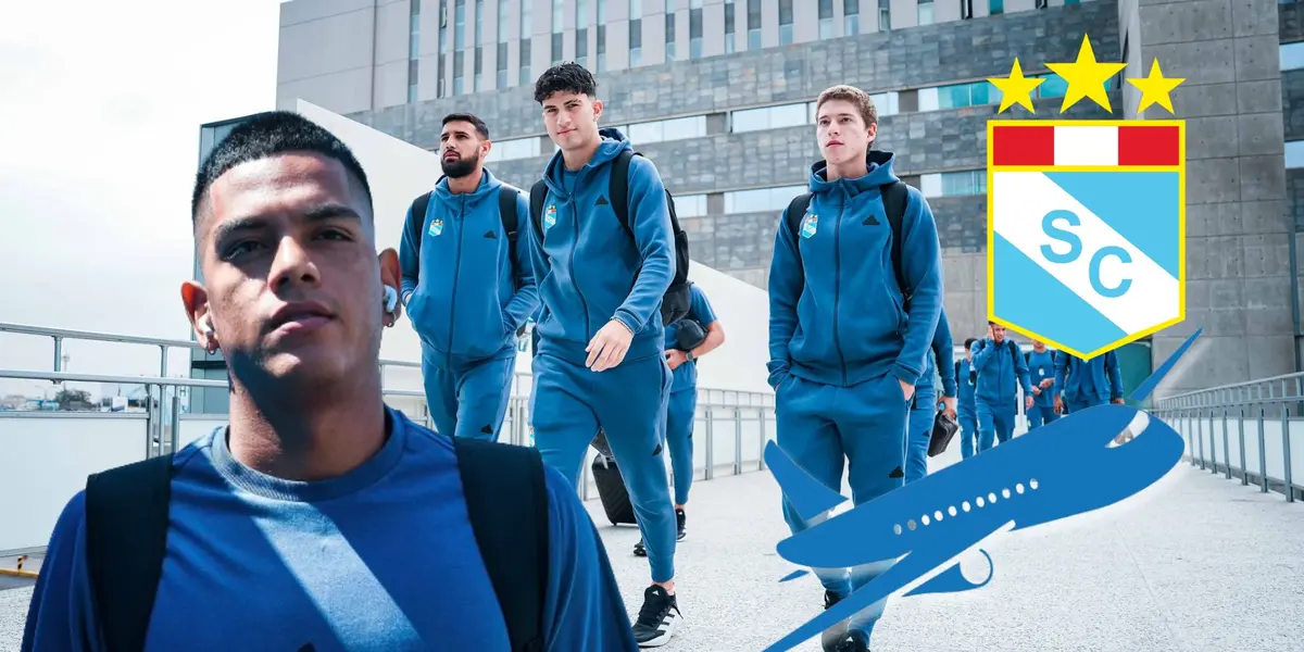 Joao Grimaldo, Ignacio Da Silva, Diego Otoya e Ian Wisdom en Sporting Cristal