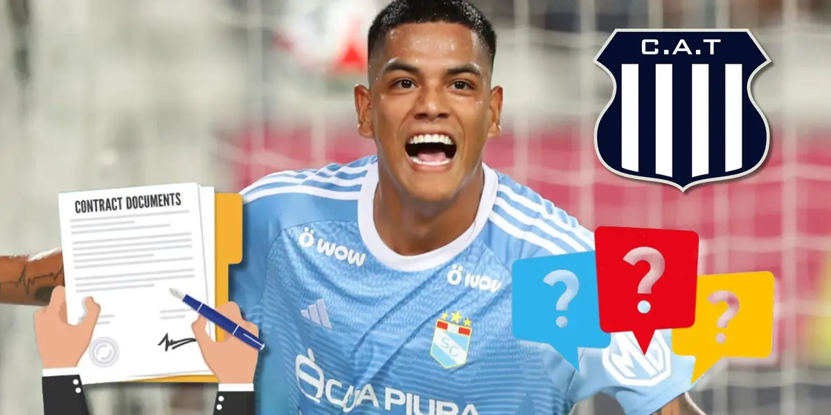 Joao Grimaldo vistiendo la camiseta de Sporting Cristal