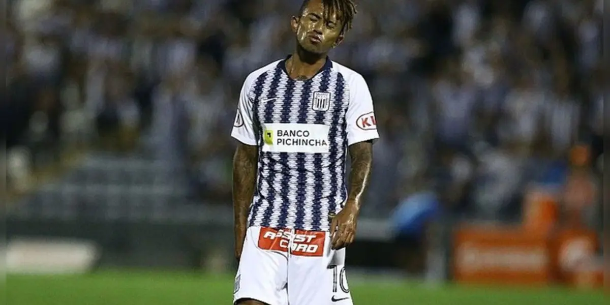 Joazhiño Arroé en la temporada 2020, fue el 10 de Alianza Lima