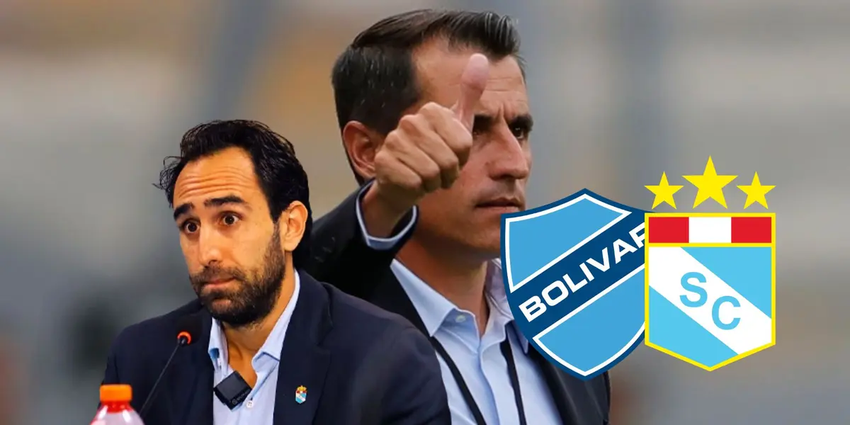 Joel Raffo - Guillermo Farré (Foto: X de Sporting Cristal)